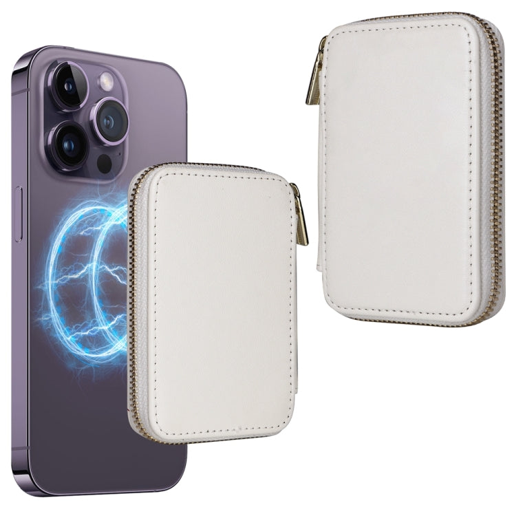 HS-005 MagSafe Magnetic Zipper Card Bag Mobile Phone Back Sticker