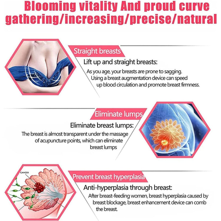 Portable USB Charging Chest Electric Massage Instrument