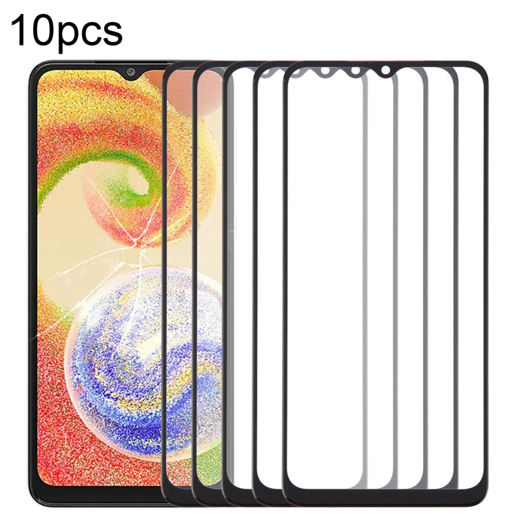 10pcs Front Screen Outer Glass Lens with OCA Optically Clear Adhesive