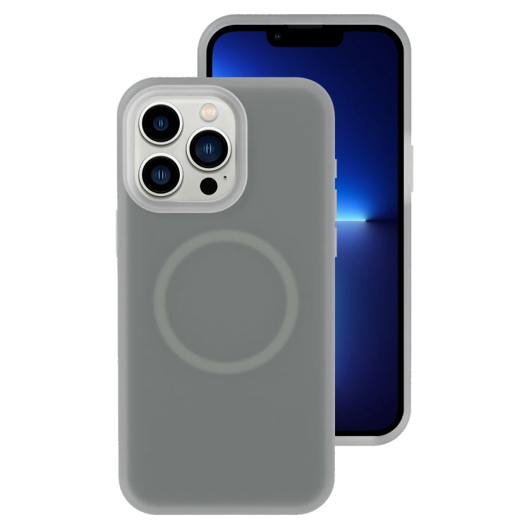 Jelly Liquid Silicone MagSafe Magnetic Phone Case