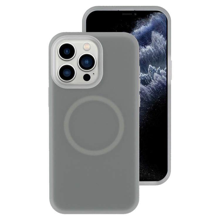 Jelly Liquid Silicone MagSafe Magnetic Phone Case
