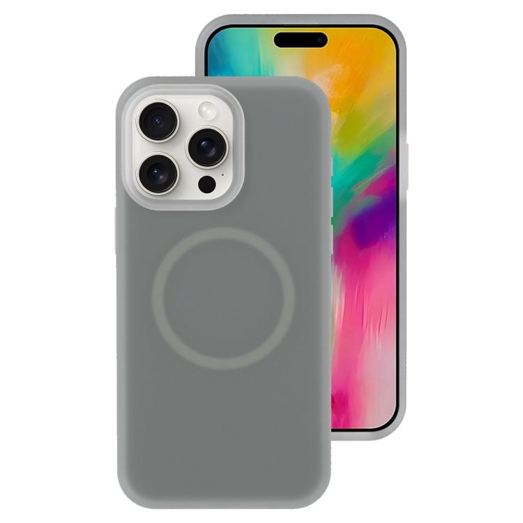 Jelly Liquid Silicone MagSafe Magnetic Phone Case