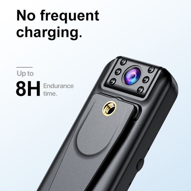 A82 IR Night Vision Rotating Lens 2K HD Video WiFi Recorder with Back Clip