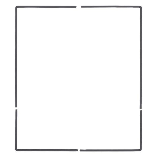 Original Front LCD Screen Bezel Frame