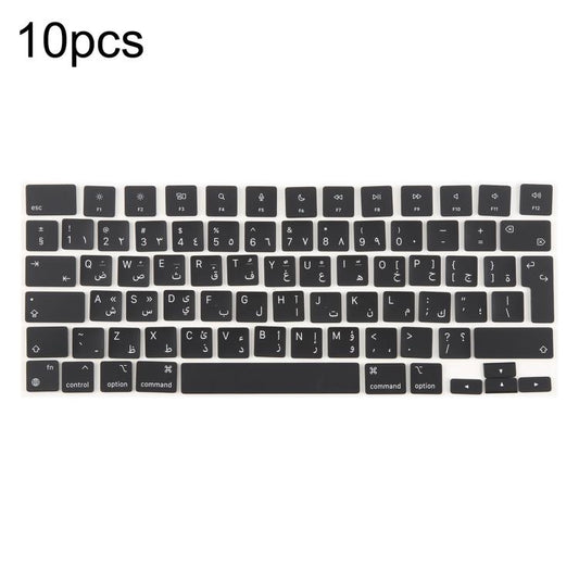 For MacBook A2442 A2485 A2779 A2780 A2991 A2992 A2918 10pcs UK Big Enter Version Keycaps