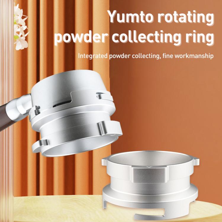 58mm Coffee Machine Handle Aluminum Alloy Rotary Buckle Powder Ring Coffee Receiving Ring For Barsetto