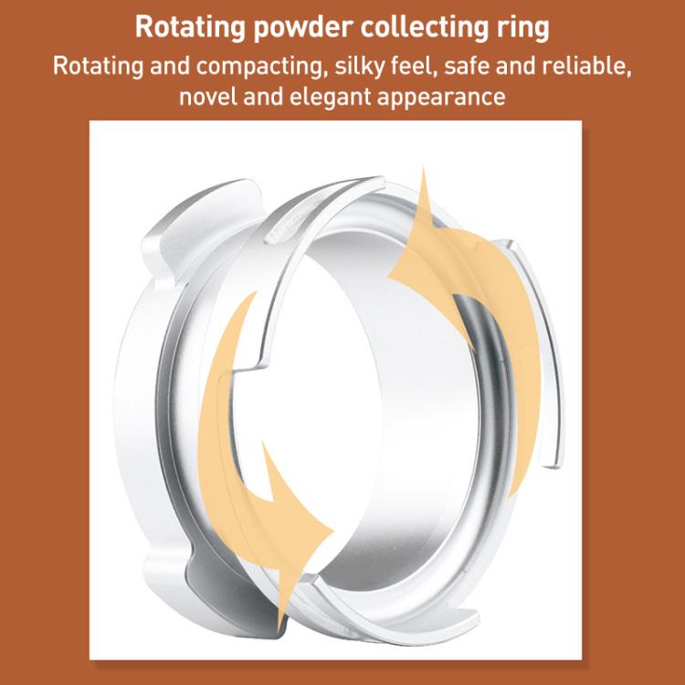 58mm Coffee Machine Handle Aluminum Alloy Rotary Buckle Powder Ring Coffee Receiving Ring For Barsetto