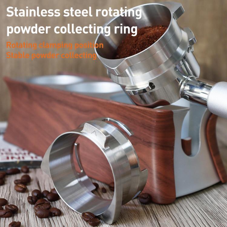 54mm Coffee Dosing Funnel Ring Stainless Steel Coffee Powder Dispenser for Breville 8 Series