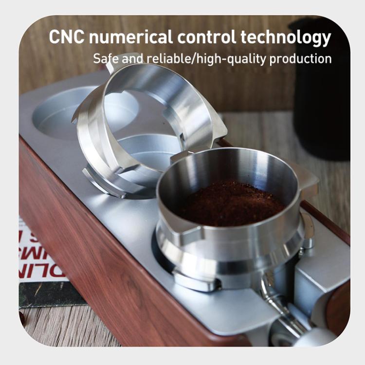 54mm Coffee Dosing Funnel Ring Stainless Steel Coffee Powder Dispenser for Breville 8 Series