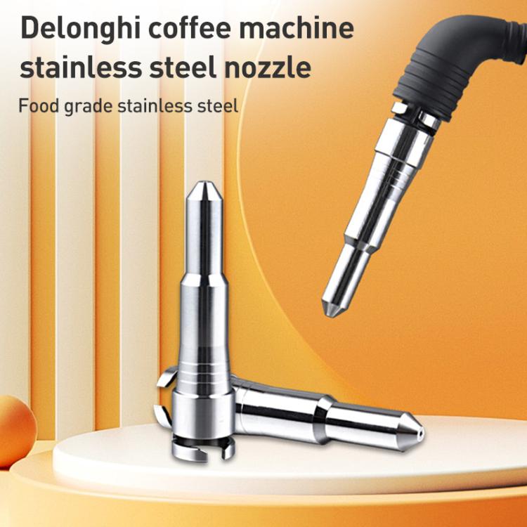 For Delonghi Coffee Machine A3 Snap-on Nozzle Stainless Steel Steam Wand Nozzle