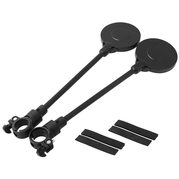Pair Mountain Bike / Electric Motorcycle Multifunctional Adjustable Handlebar Rearview Mirror