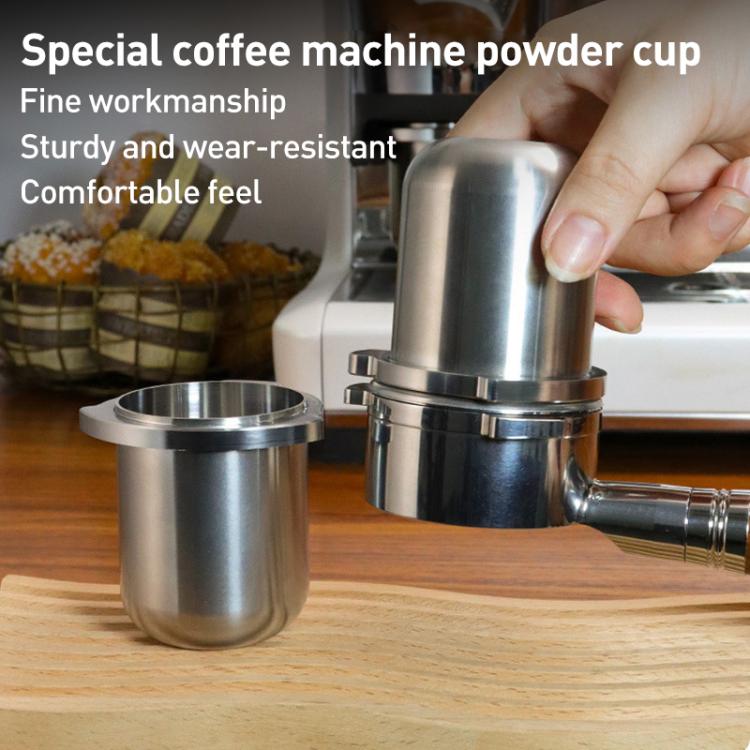 Coffee Machine Handle Stainless Steel Dosing Cup Mug Coffee Powder Feeder For Breville 8 Series