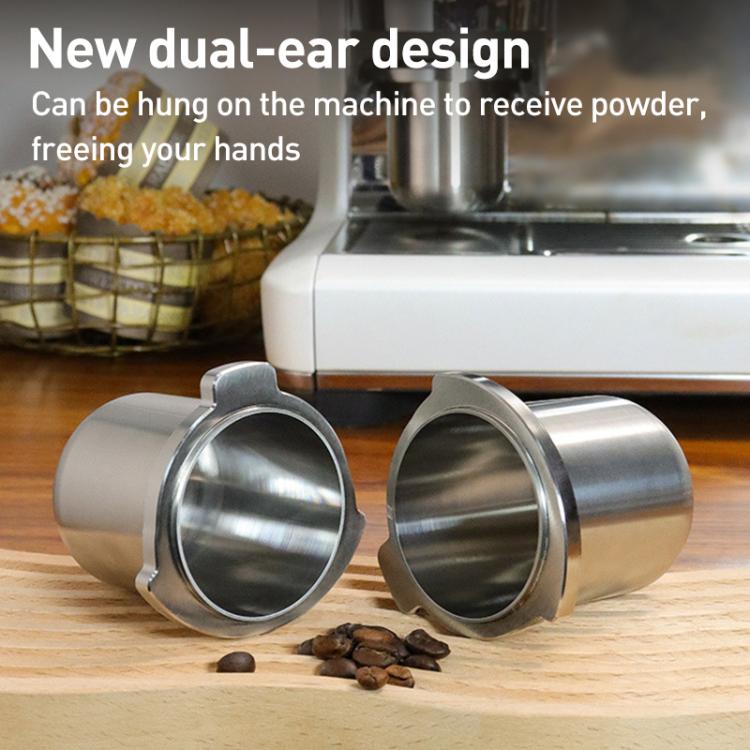 Coffee Machine Handle Stainless Steel Dosing Cup Mug Coffee Powder Feeder For Breville 8 Series
