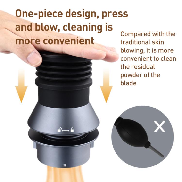 Coffee Grinder Powder Blowing Bean Bin Storage Container