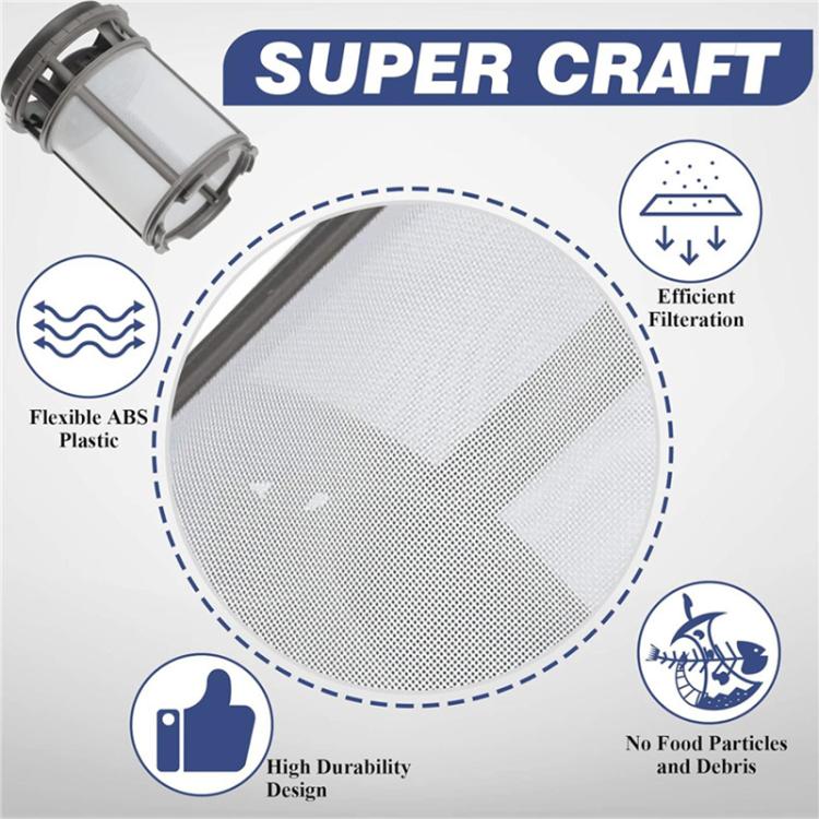 Dishwasher Pump Filter Cup for Whirlpool Kenmore W10872845