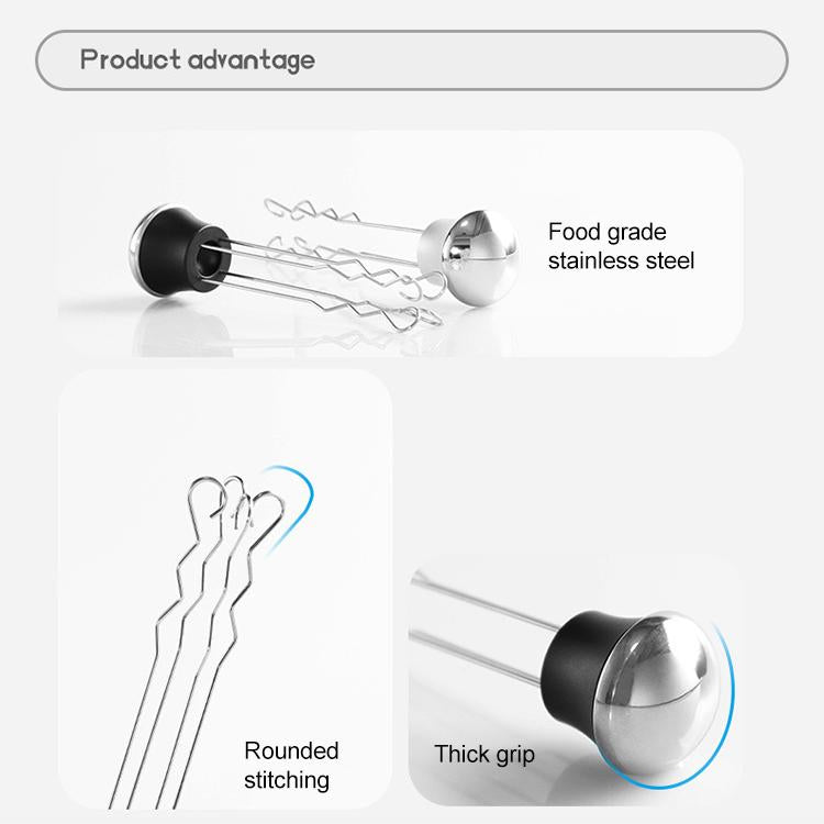 Stainless Steel Tumbler Coffee Loose Powder Needle