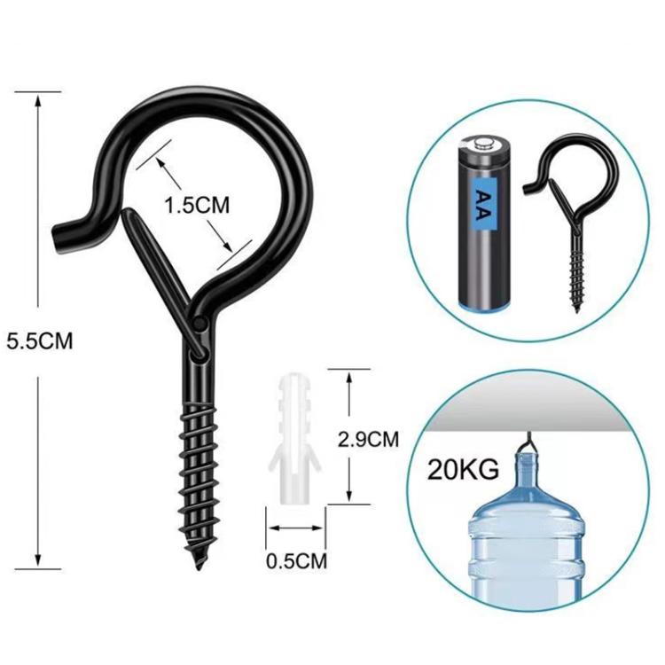 Metal Sheep Eye Spring Hook