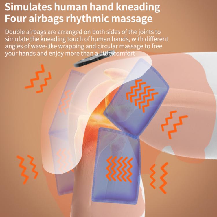 WG-JB-704 Home Rechargeable Heating Knee Massager Joint Knee Pad Massager