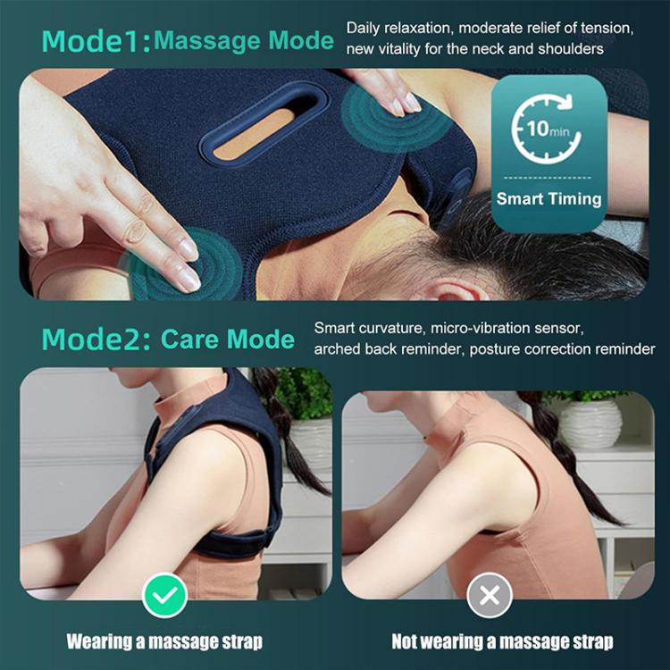 WG-HC-56001 Electric Shoulder Neck Massage Belt Back Correction Belt