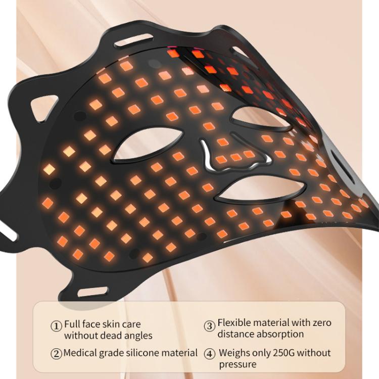 WG-SP-1103 LED Colorful Photon Rejuvenation Mask Facial Beauty Instrument, Infrared