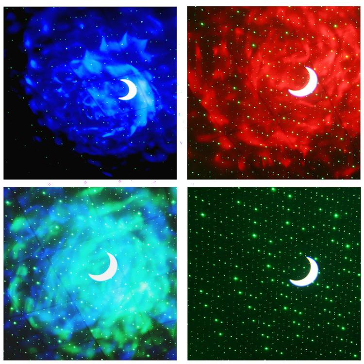 Elliptical Starry Projection Lamp Rechargeable Atmosphere Light