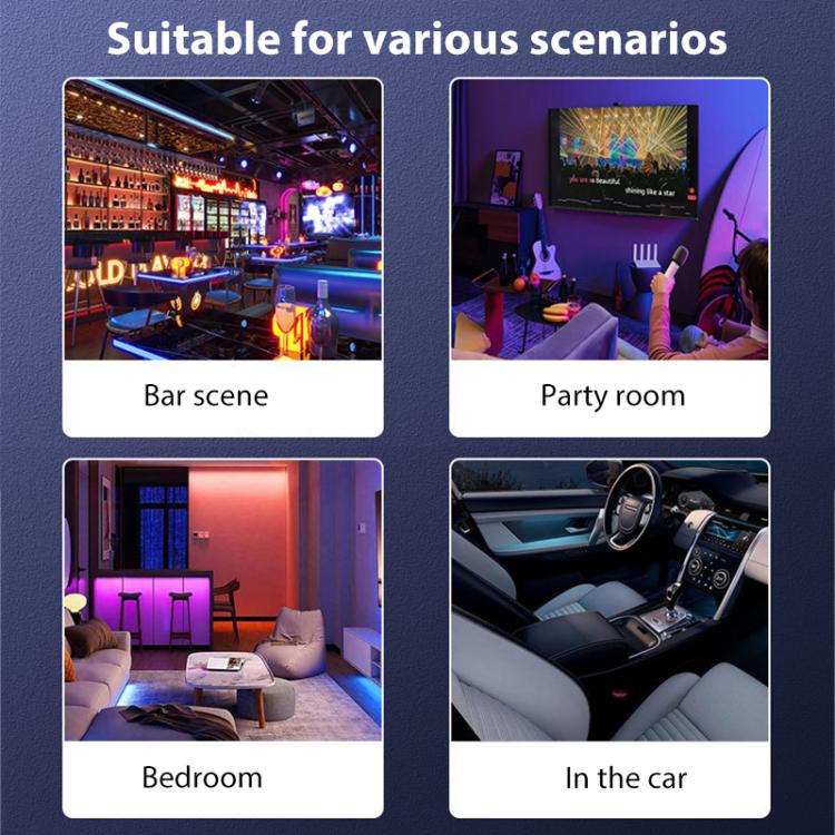 Sunflower Magic Ball Light LED RGB Rotating Stage Lamp