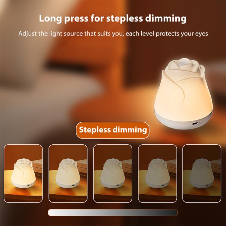 3W Rose Night Light Bedside Touch Sensor Ambient Lighting