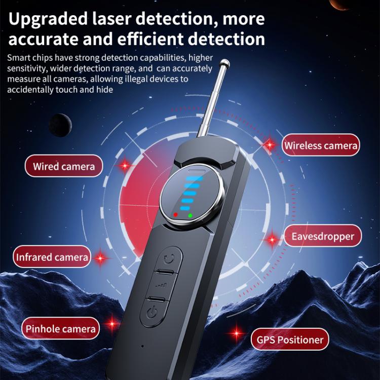 F16 AI Smart GPS Laser Detector Anti-sneak Camera Detector