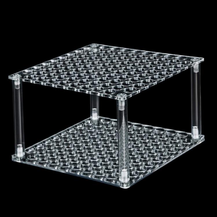 YX163 96-Hole Acrylic Paint Brush Pencils Stand