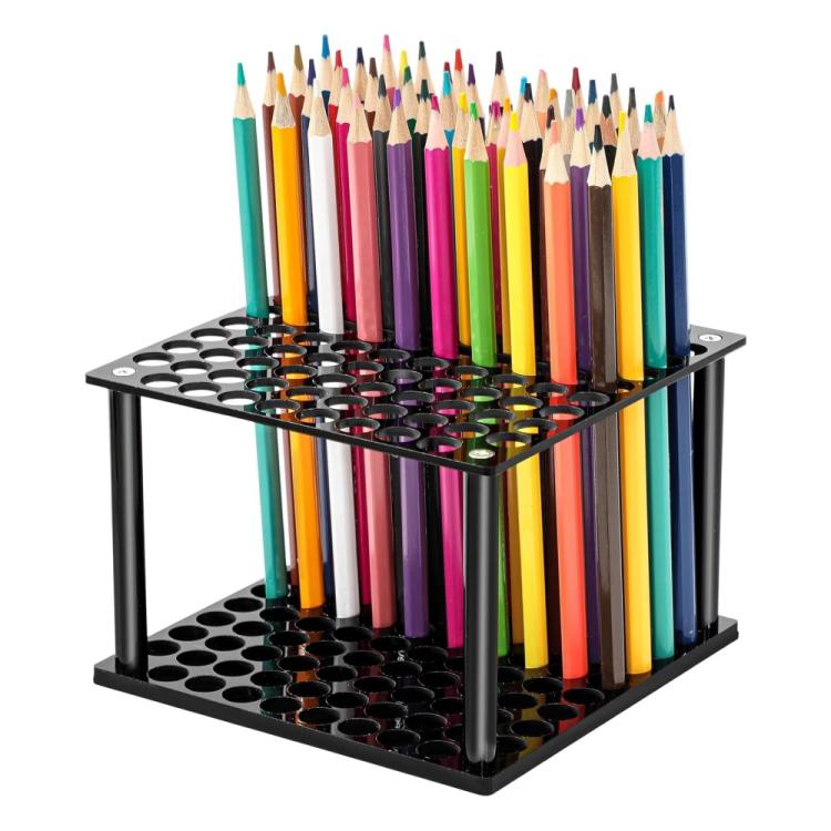 YX163 96-Hole Acrylic Paint Brush Pencils Stand