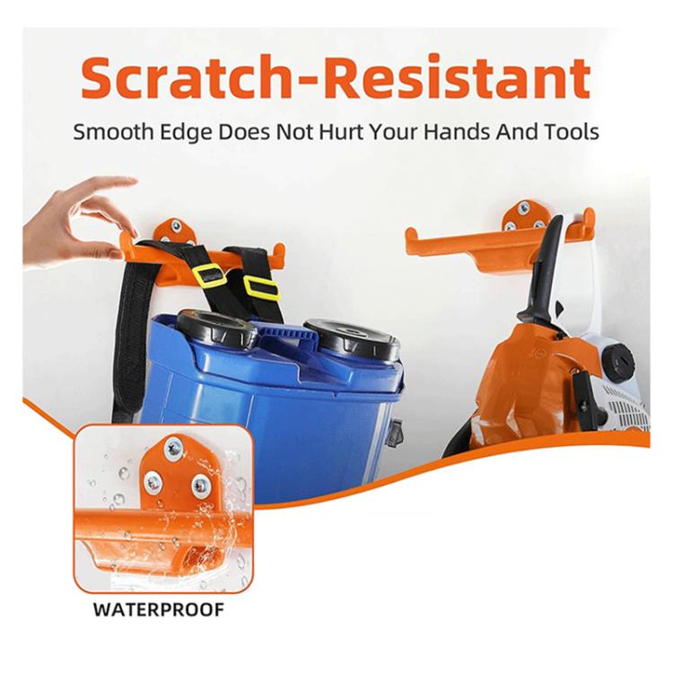 Wall Mounted Backpack Leaf Blower Hook Garden Tool Storage Bracket