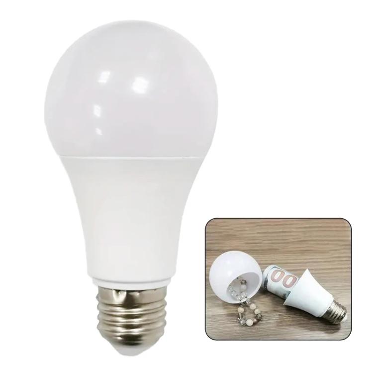 Creative Light Bulb Piggy Bank Cash Medicine Storage Box