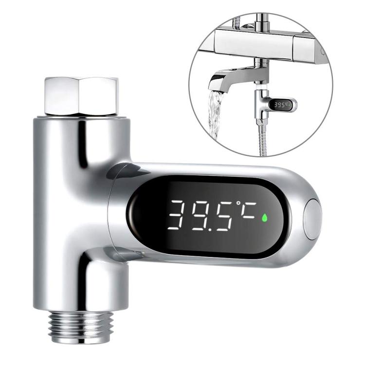 BD-LS-01 Second Generation LED Digital Display Shower Water Thermometer