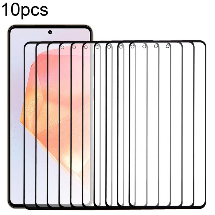 10pcs Front Screen Outer Glass Lens with OCA Optically Clear Adhesive