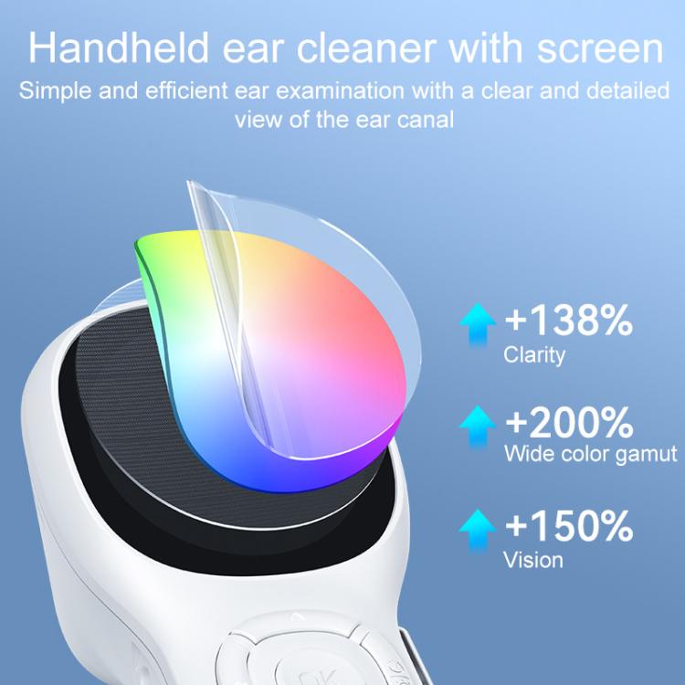 TESLONG SA200 1.85 Inch Screen WIFI Handheld Smart Visual Otoscope