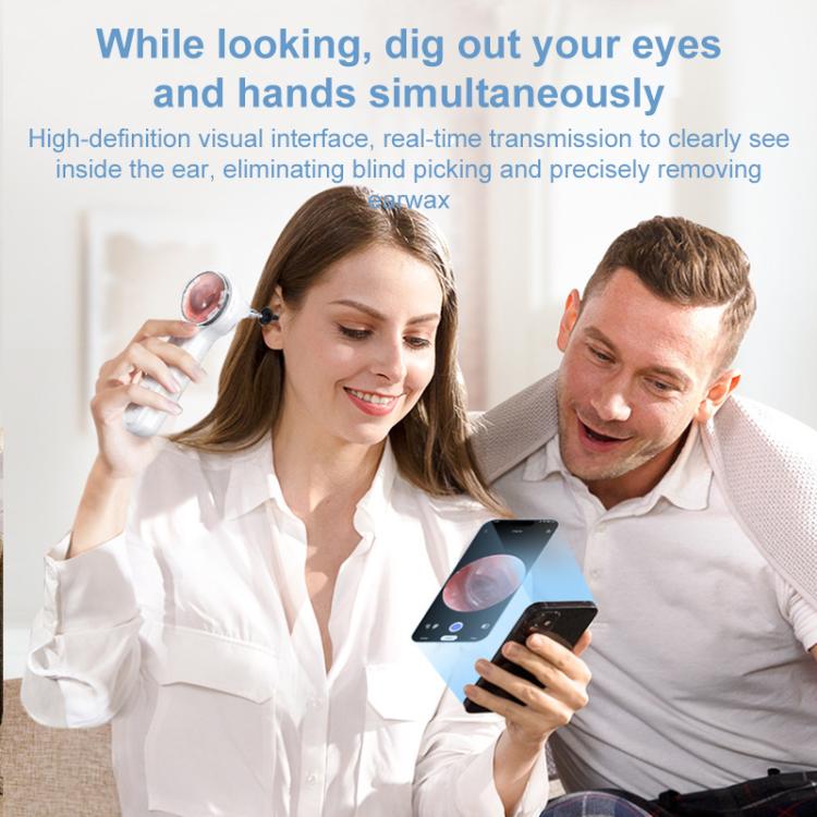 TESLONG SA200 1.85 Inch Screen WIFI Handheld Smart Visual Otoscope