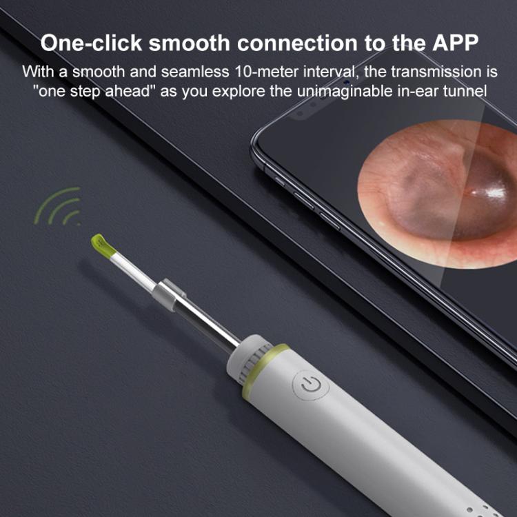 TESLONG SA39A WIFI Smart Visual Otoscope LED Ear Pick