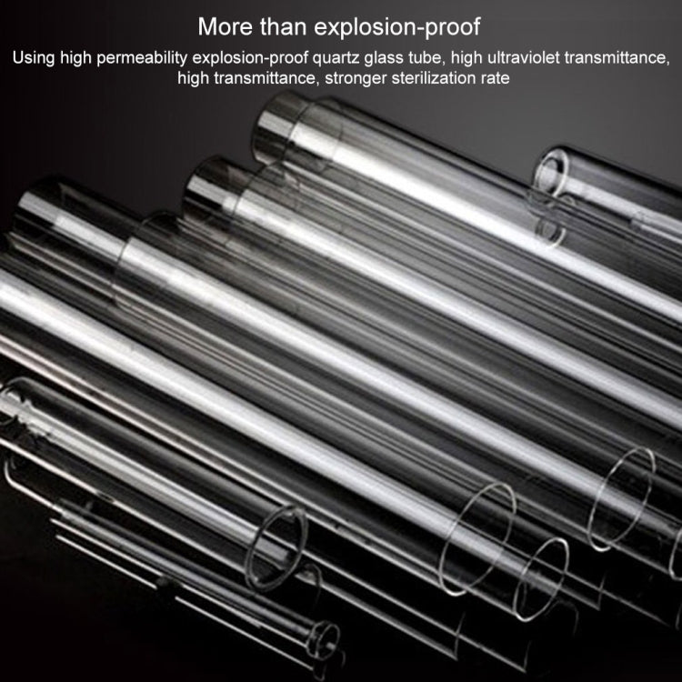 220V 9W UV Ultraviolet Algae Disinfection Fish Tank Lamp, EU Plug