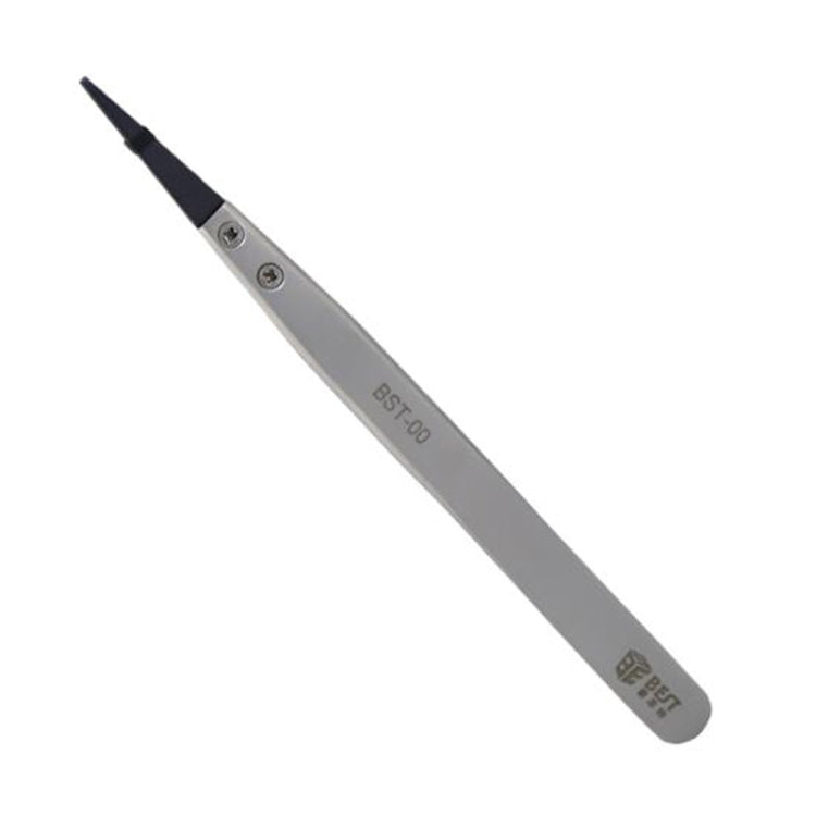 BEST BST-00 Straight Head Tweezers for Mobile Phone / Computer Repair