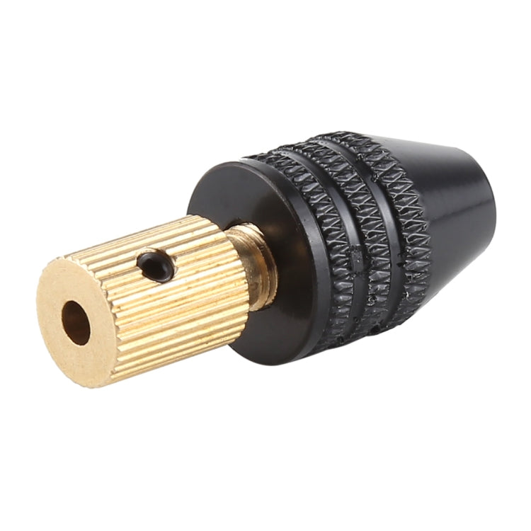 WLXY DIY003 0.5-3mm Mini Electric Grinder Drill Chuck Drill Shaft with Wrench, 3.17mm Inner Hole