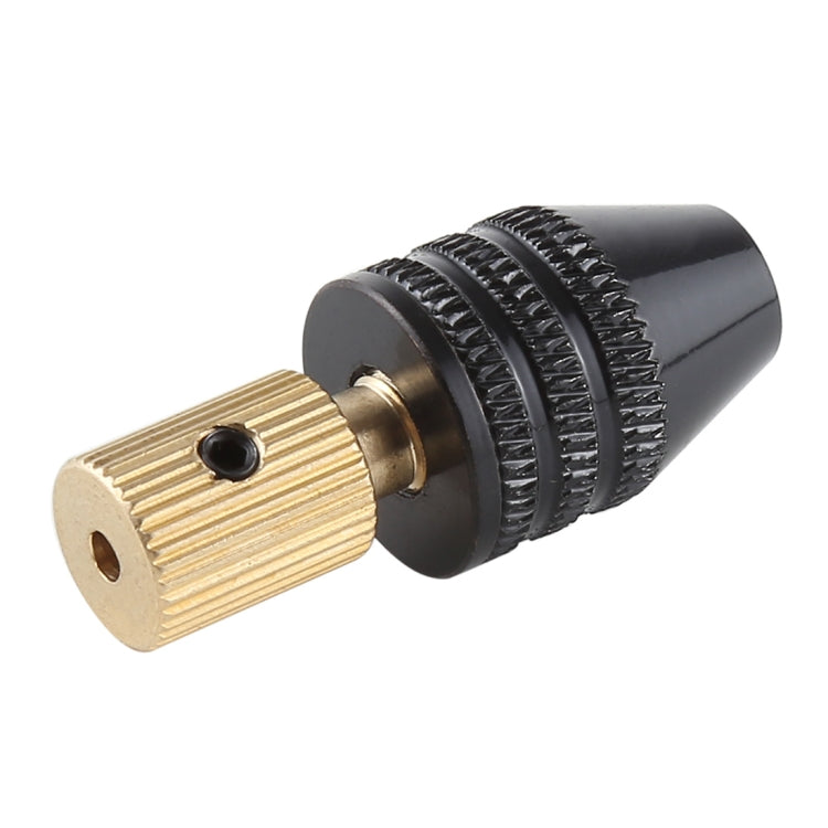 WLXY DIY003 0.5-3mm Mini Electric Grinder Drill Chuck Drill Shaft with Wrench, 2.35mm Inner Hole