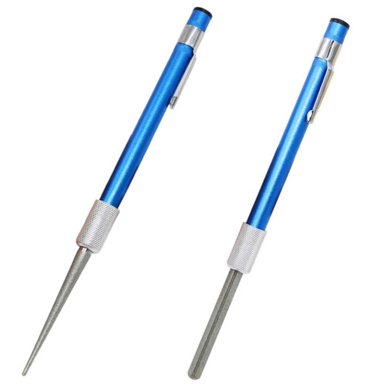 Diamond Carbon Steel Knife Fishhook Sharpener Portable Kitchen Accessories Multi Purpose Sharpener Stick