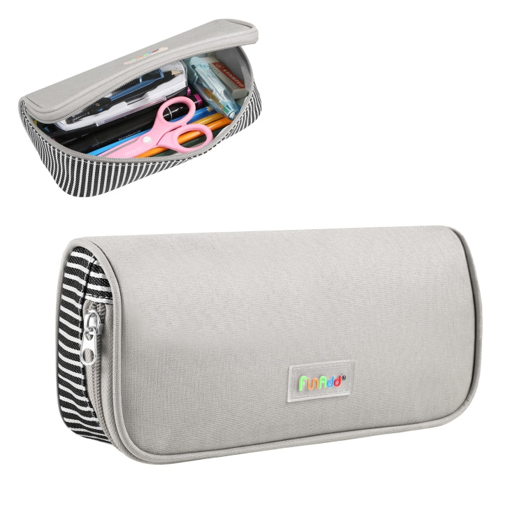 HAWEEL Pencil Case Cosmetic Storage Organizer Canvas Glasses Bag, Size: 230 x 110 x 70mm