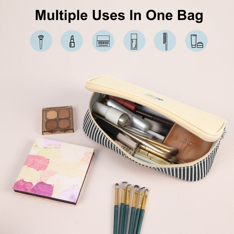 HAWEEL Pencil Case Cosmetic Storage Organizer Canvas Glasses Bag, Size: 230 x 110 x 70mm