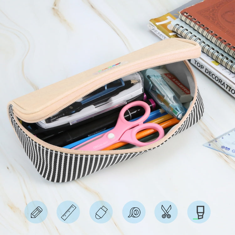 HAWEEL Pencil Case Cosmetic Storage Organizer Canvas Glasses Bag, Size: 230 x 110 x 70mm