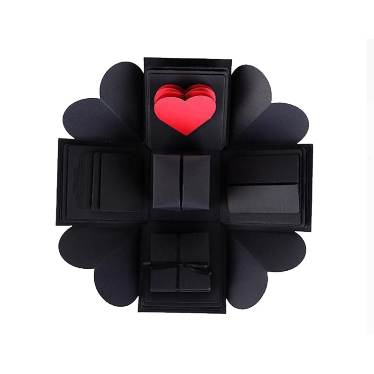 Creative DIY Handmade Photo Album Commemorative Book Surprise Explosion Gift Box, Finished + PVC Version