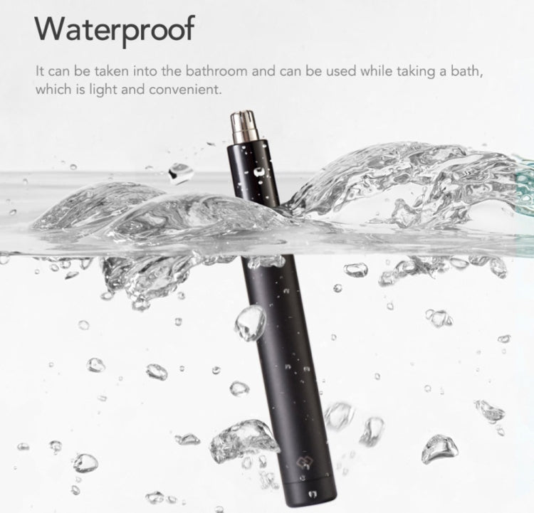 Original Xiaomi Youpin NH1 2W 1.5V Portable Waterproof Safe Electric Nose Hair Trimmer Shave Blade