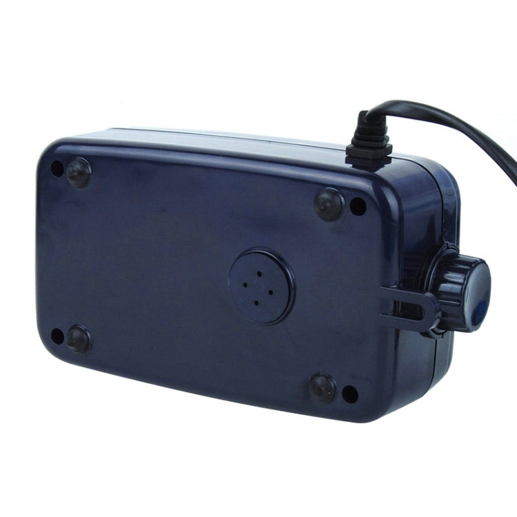SOBO SB-748 8W Double Outlets Adjustable Flow Silent Aquarium Air Pump Fish Tank Oxygen Air Pump