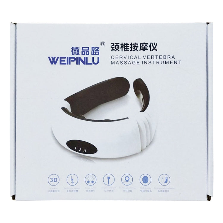 USB Charging 1300 mAh Electric Back Neck Shoulder Electrical Pulse Electric Shock Body Massager