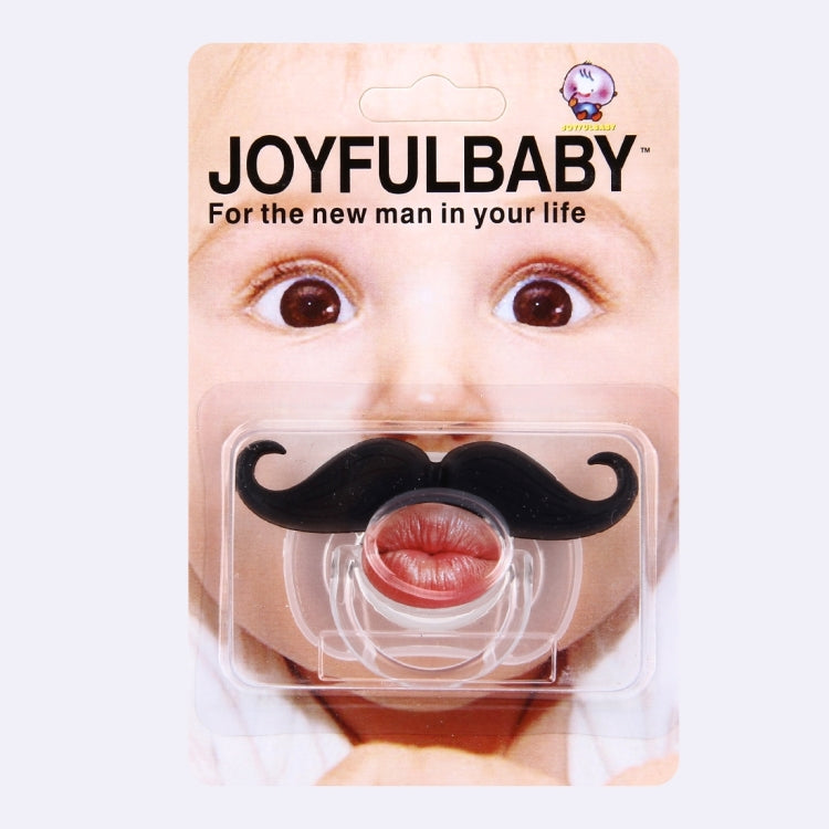Funny Infant Mustache Baby Appease Nipple